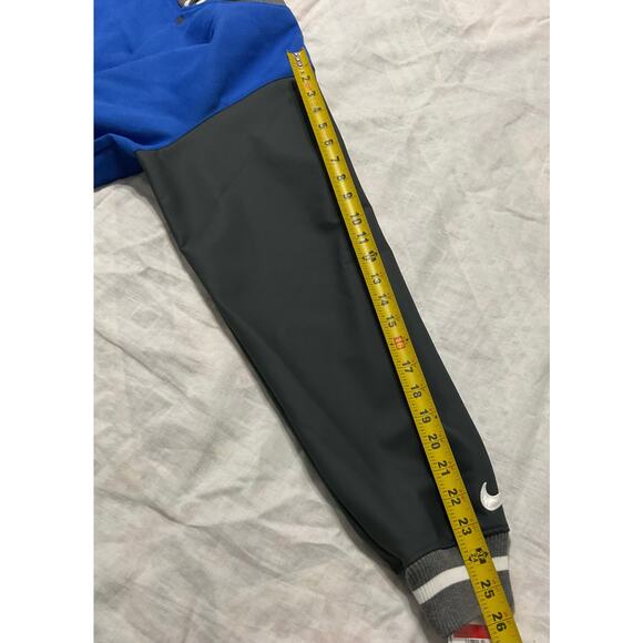 Nike $230 Football Royal Blue Varsity Letterman Jacket DJ5971-493 Men’s Size: L - Picture 9 of 10